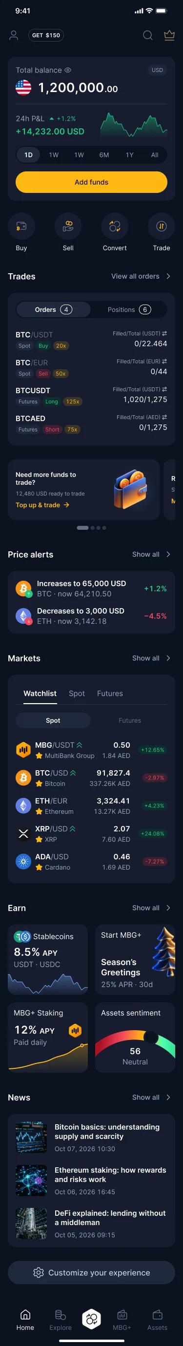 MultiBank.io home
